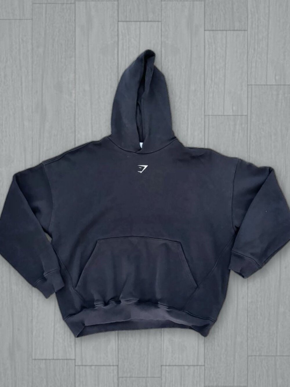 Gymshark Lifting Club Hoodie Black Men's Size XL Oversized Graphic Gym